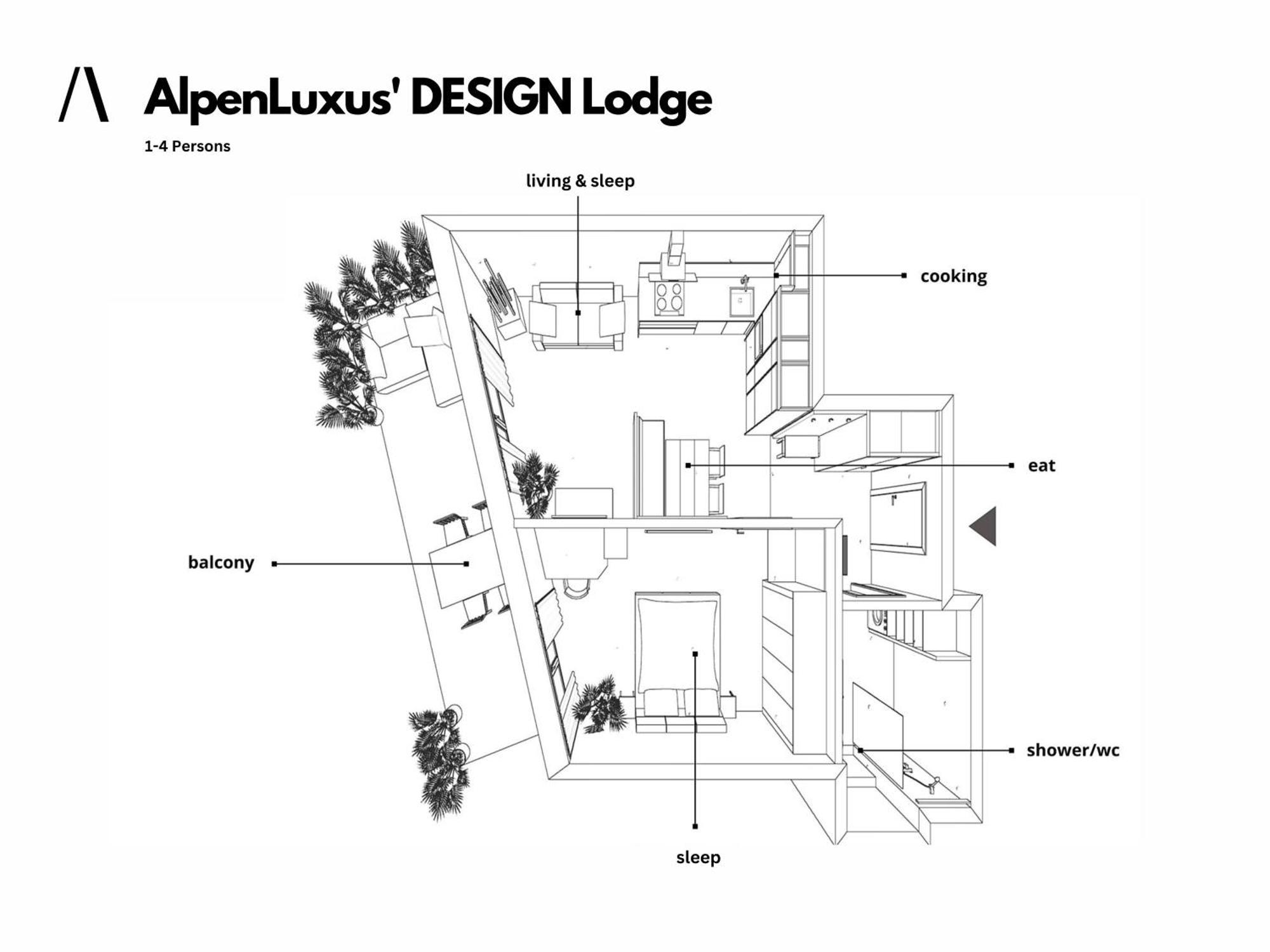 Alpenluxus Presents Design Lodge - Terrace & Car Park Kramsach Extérieur photo